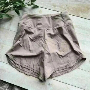 Nike Women's Shorts Dri Fit Training Gym Size XS Taupe NWT